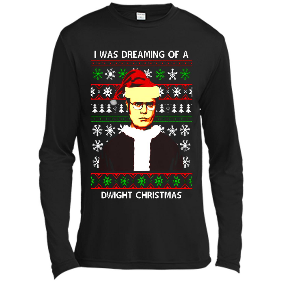 I'm dreaming of a Dwight Christmas sweatshirt - Canvas Long Sleeve T-Shirt