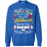 Holiday Lights Falling Snow Hot Cocoa Hallmark Christmas movie