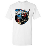 Dancing Funny Guitar Vintage Metal Rock Band Shirt PINGPONG - Shirt