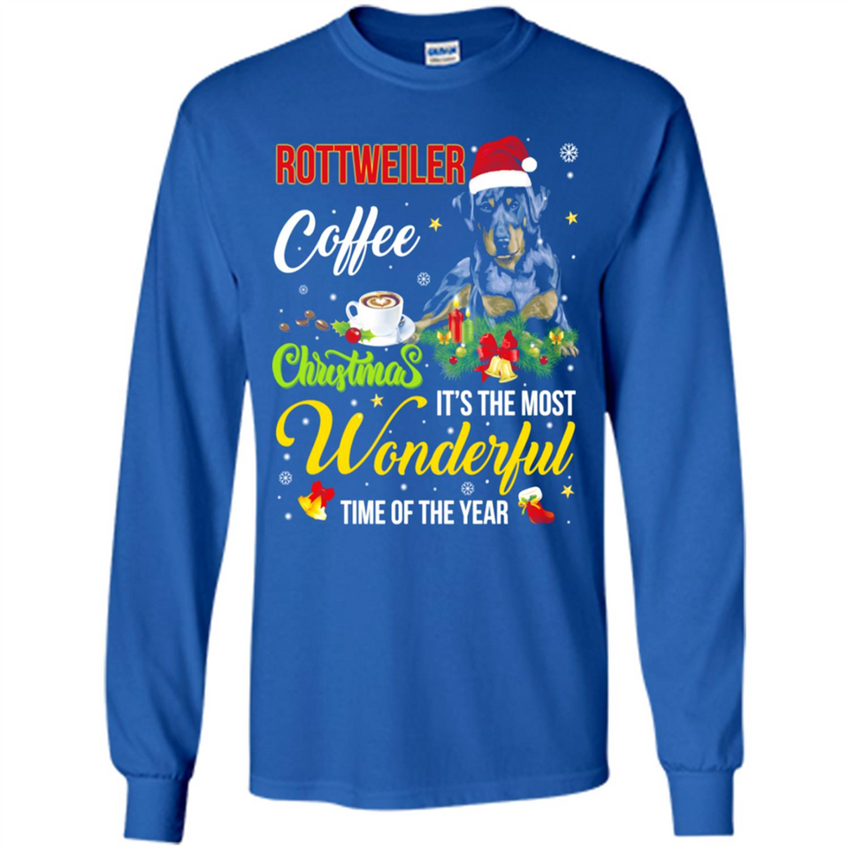 Rottweiler Coffee Wonderful Christmas