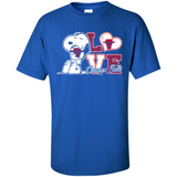 Snoopy loves NBA Chicago Bulls - Shirt