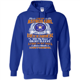 I Am An Houston Astros Girl I Was Born In December With My Heart On My Sleeve A Fire In My Soul And A Mouth I Cant Control - Hoodie