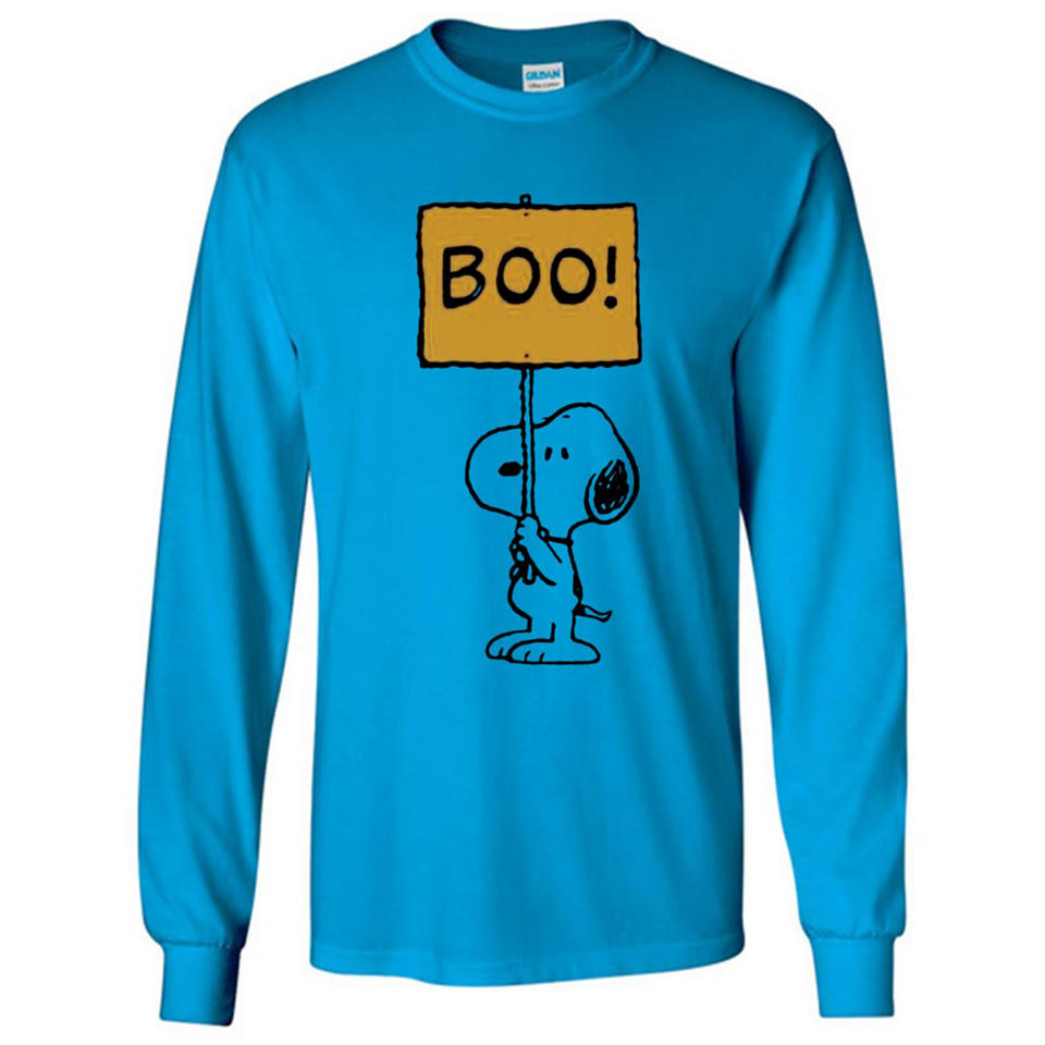 Halloween Snoopy Boo - Long Sleeve T-Shirt