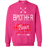 Brother Shirt Buffalo Plaid Family Camping Bear Tee - Sweatshirt