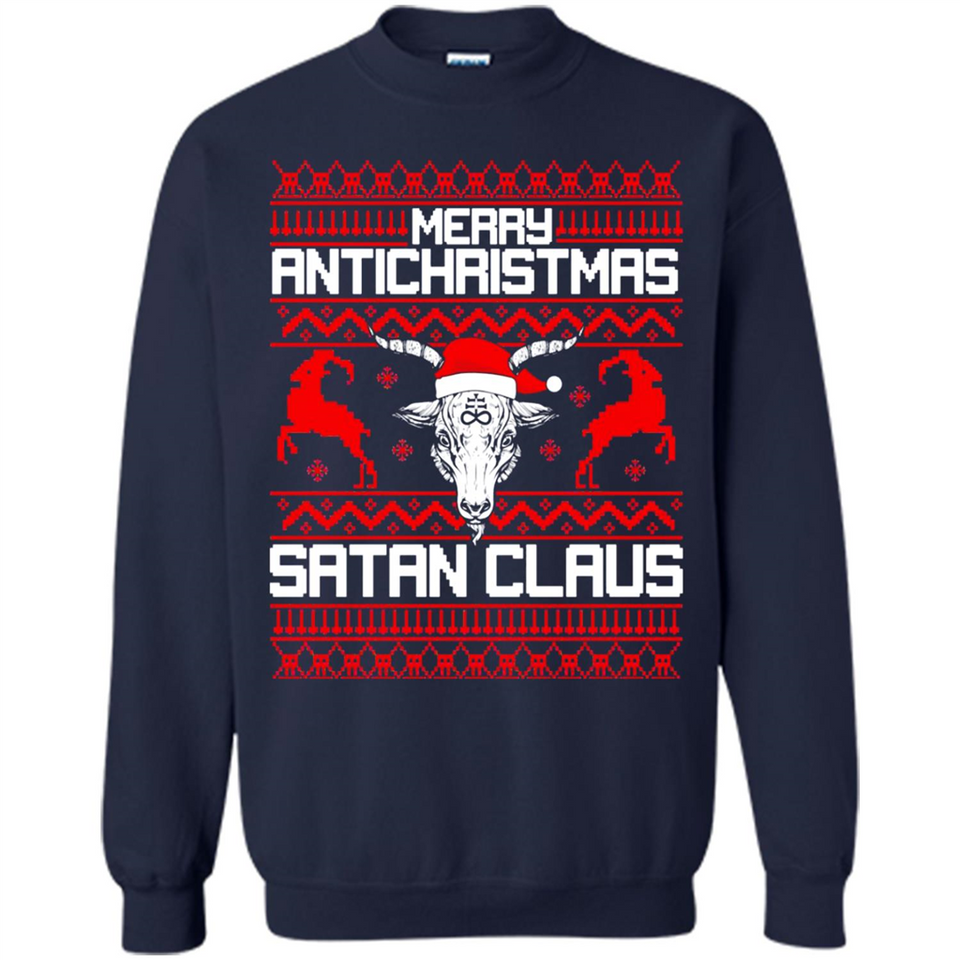 Merry Antichristmas Satan Claus - Sweatshirt