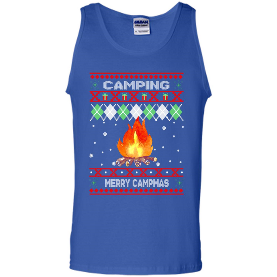 Merry Campmas Ugly Christmas - Tank Top