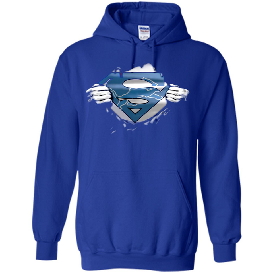 Detroit Lions And Superman Fans - Hoodie
