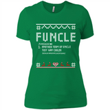 Mens Christmas Funcle Definition - Ladies' Boyfriend T-Shirt