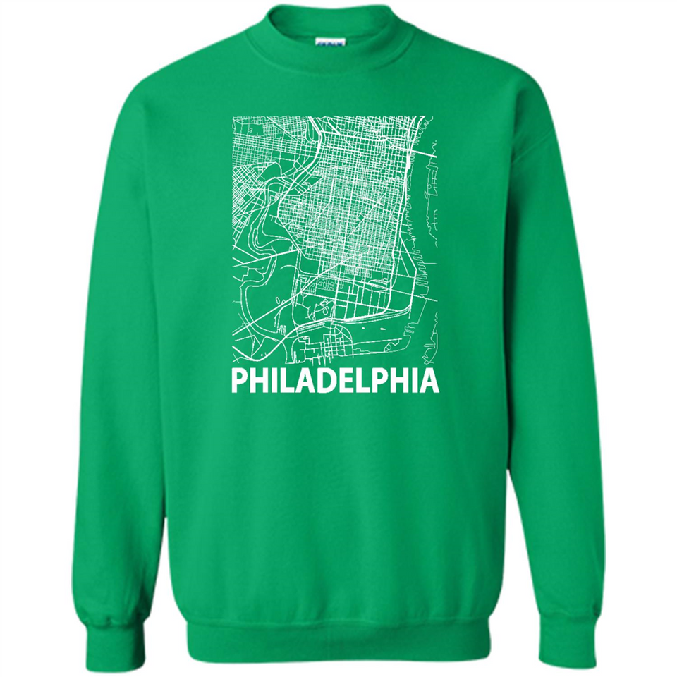 Philadelphia Pennsylvania City Map Souvenir