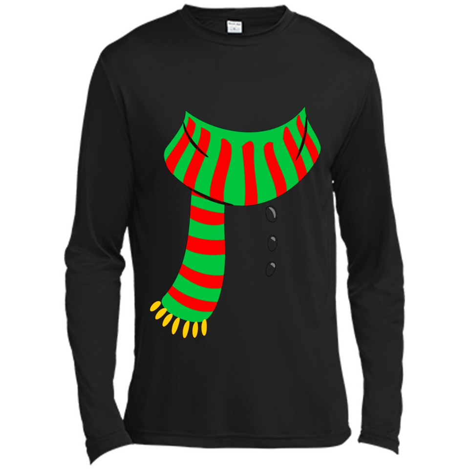 Snowman Scarf Costume T-shirt Christmas