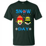 Snow Day Shirt For Cincinnati Bengals Vs Minion Fans pingpong