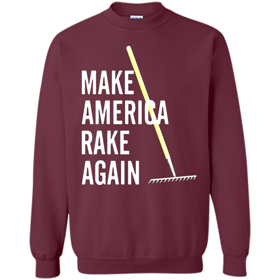 Make America Rake Again California Fires Paradise Youth T-Shirt PINGPONG - Sweatshirt