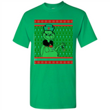Grinch Nurse Ugly Christmas Sporty T-Shirt PINGPONG - Shirt