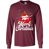 Merry Christmas Pig s - Long Sleeve T-Shirt