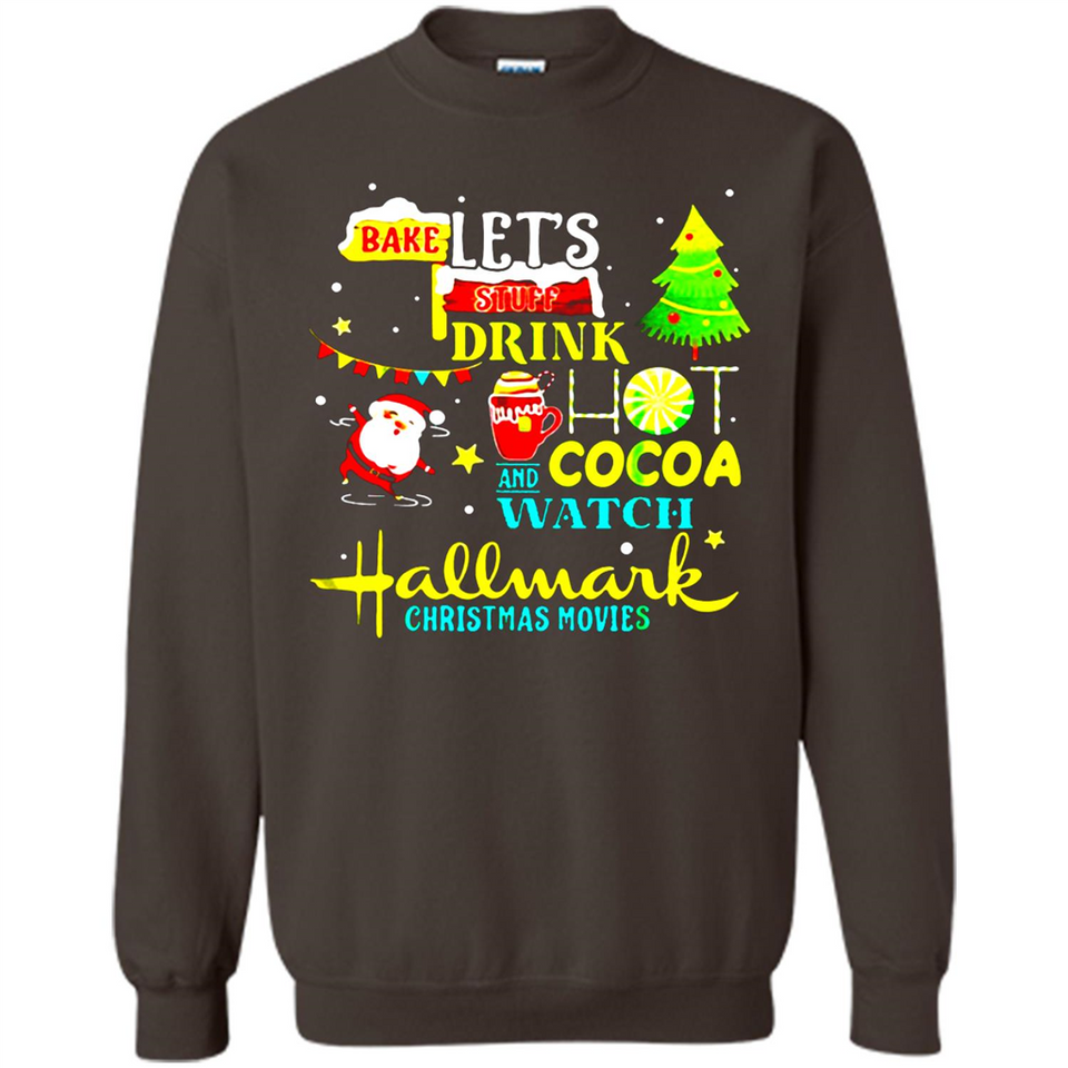 Santa claus i just want to bake stuff and waych christmas movi PINGPONG - Sweatshirt