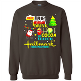 Santa claus i just want to bake stuff and waych christmas movi PINGPONG - Sweatshirt