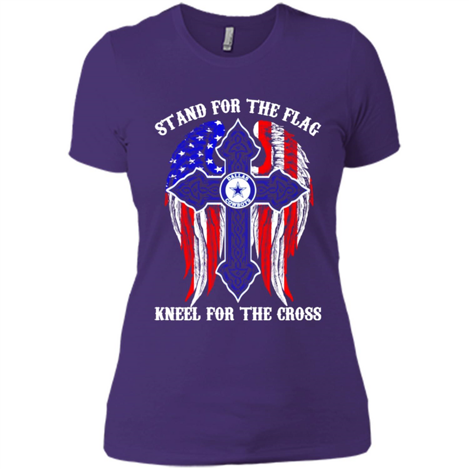 Dallas Cowboys - stand for the flag kneel for the cross