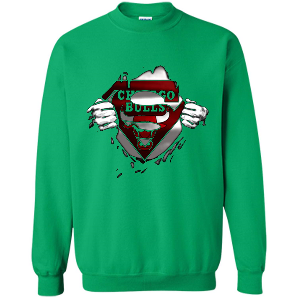 Chicago Bulls And Superman Fans - Sweatshirt
