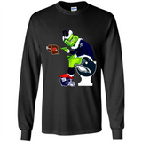 Los Angeles Rams Toilet Grinch Santa Claus Football Fan PINGPONG