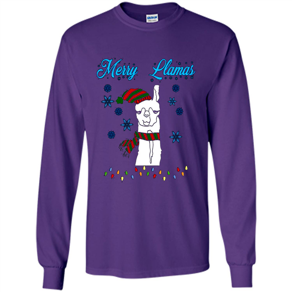 Merry Llama Christmas sweater PINGPONG