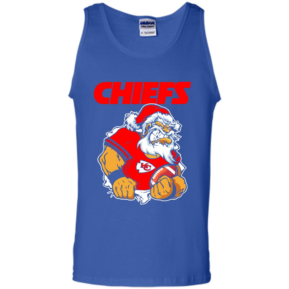 Grumpy Santa Claus Kansas City Chiefs Football Team PINGPONG