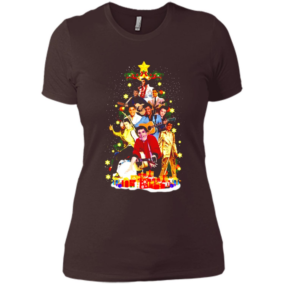 Glitter Rhinestone Christmas Elvis Presley Christmas PING PONG