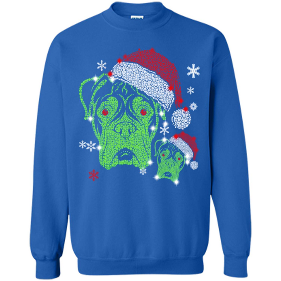 Boxer Dog diamond Christmas - Sweatshirt