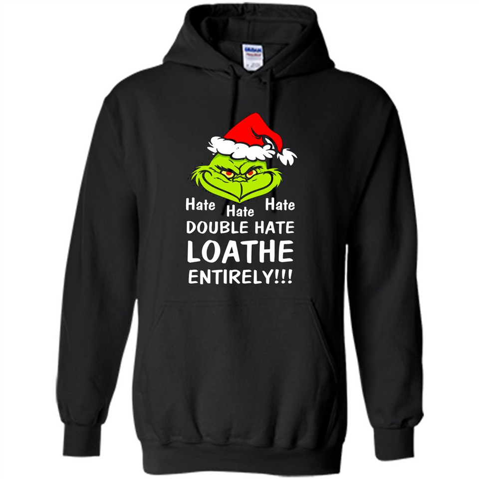 Mr Grinch hate hate hate double hate loathe entirely sweater PINGPONG