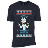Rick and Morty Time to get Riggity Riggity Wrecked Son Christmas sweater - Premium Short Sleeve T-Shirt