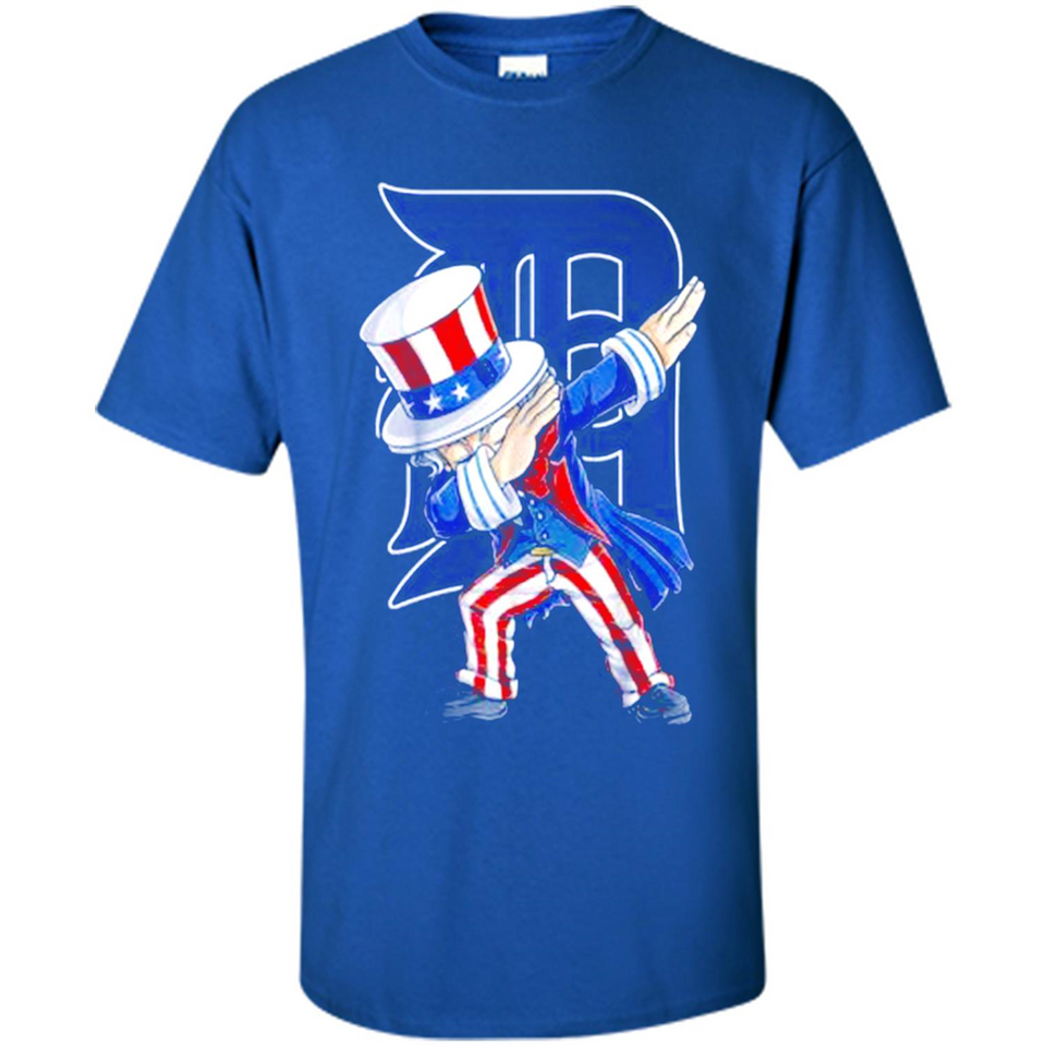 MLB DETROIT TIGERS UNCLE SAM DABBING INDEPENDENCE DAY