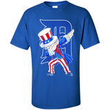 MLB DETROIT TIGERS UNCLE SAM DABBING INDEPENDENCE DAY