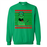 Grinch Nurse Ugly Christmas Sporty T-Shirt PINGPONG - Sweatshirt