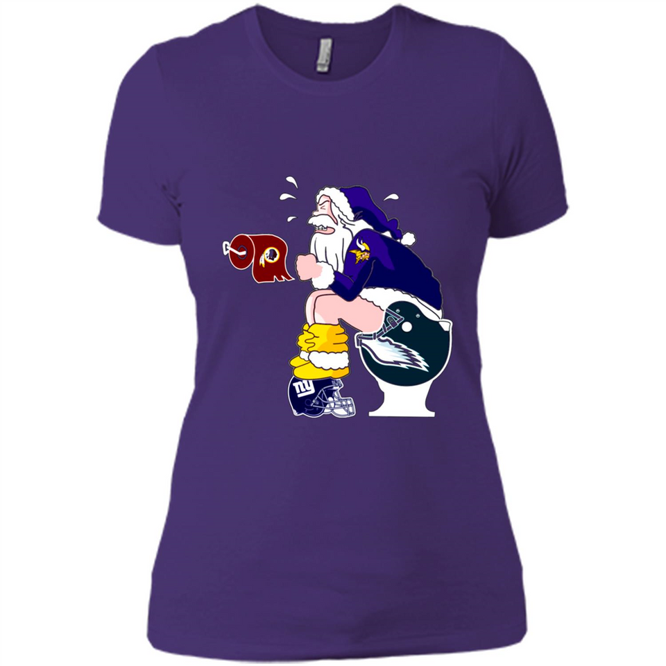 Minnesota Vikings Toilet Santa Claus PINGPONG