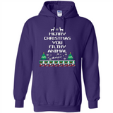 Merry Christmas You Filthy Animal Sweatshirt PINGPONG