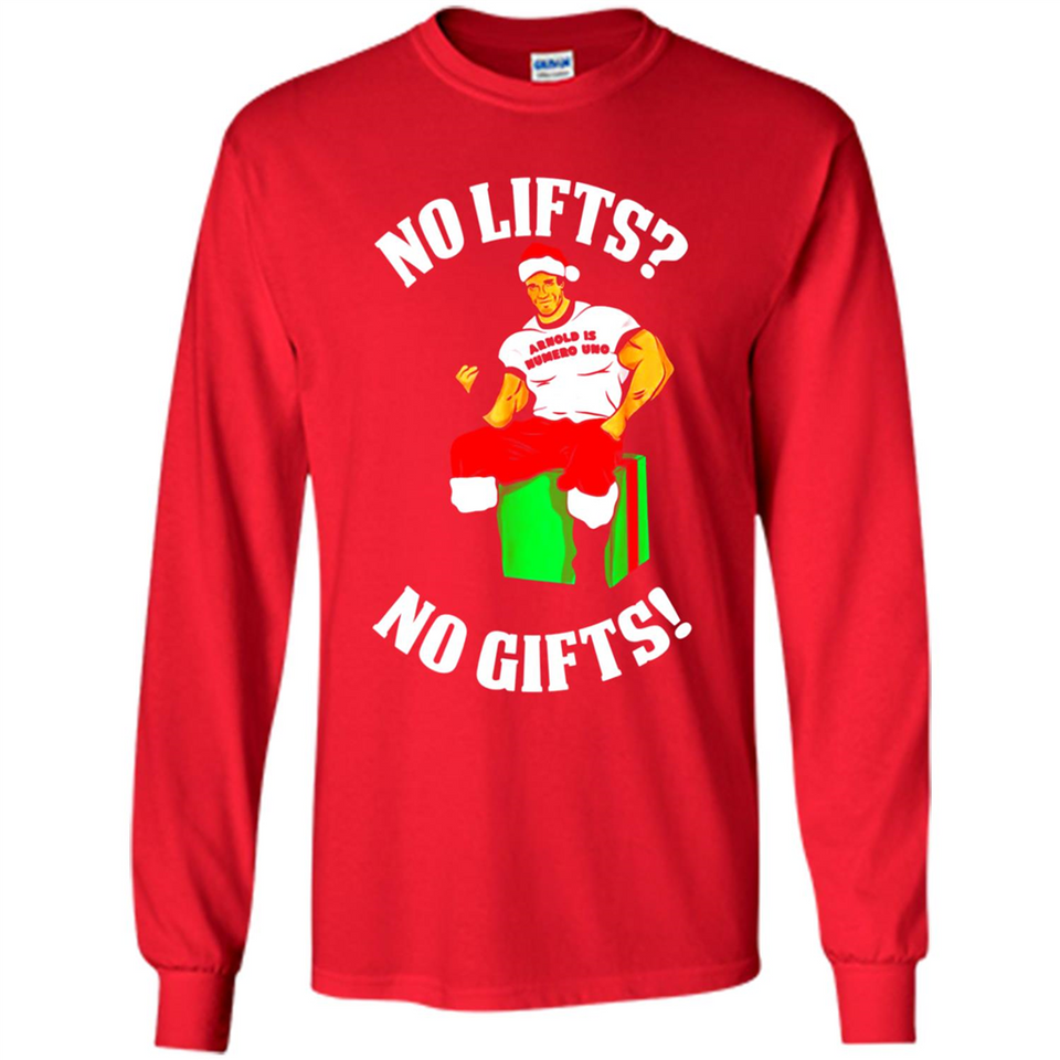 Arnold Is Numero Uno No Lifts No Gifts Christmas PINGPONG