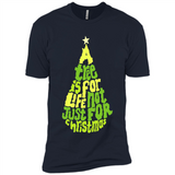 A Tree Is For Life Not Just For Christmas - Premium Short Sleeve T-Shirt