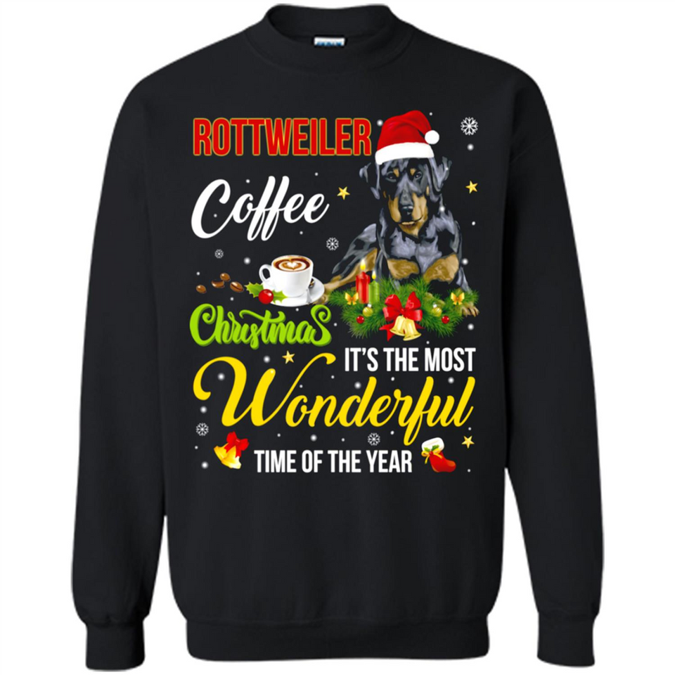 Rottweiler Coffee Wonderful Christmas