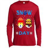 Snow Day Shirt For Kansas City Royals Vs Minion Fans pingpong