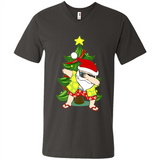 Dabbing Santa Christmas In July - Men's V-Neck