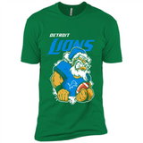 Grumpy Santa Claus Detroit Lions Football Team PINGPONG