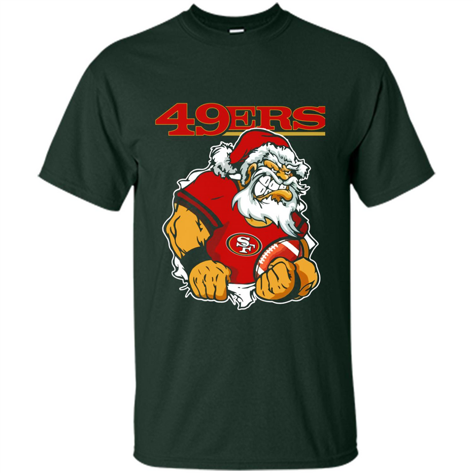 Grumpy Santa Claus San Francisco 49ers Football Team PINGPONG