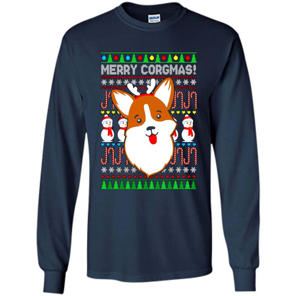 Merry Corgmas Christmas sweater PINGPONG