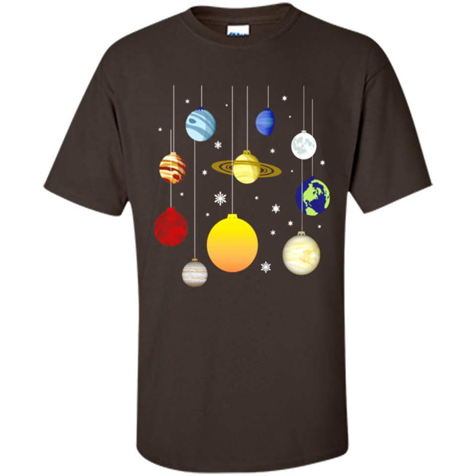 Christmas T-shirt Joy To Universe Christmas