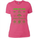 Christmas Ugly Sweater Christmas Never Changes Star Wars - Ladies' Boyfriend T-Shirt