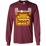 Jeep Reverse Beer Off Roading Funny Drinking