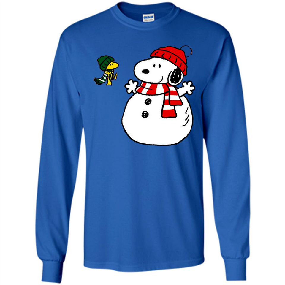 Snoopy Snowman Christmas