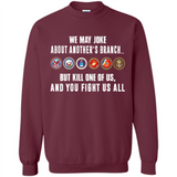 Veterans we may joke about another branch but kill one of us and you fight us all 1 PINGPONG