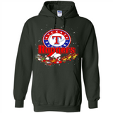Snoopy Christmas Texas Rangers - Hoodie