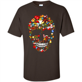 Skull Christmas Decorations Merry Xmas T-Shirt - Shirt