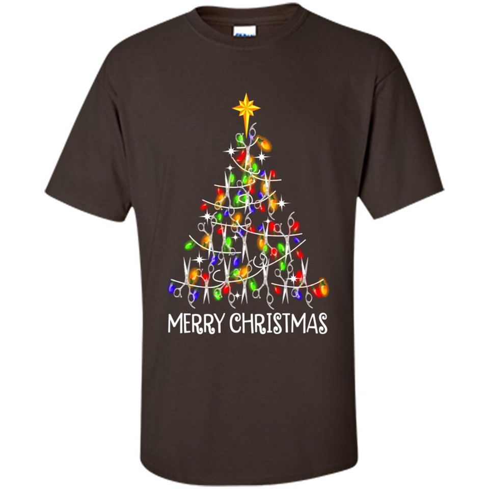 Hairstylist Merry Christmas Hairstylist Scissors Christmas Tree PING PONG